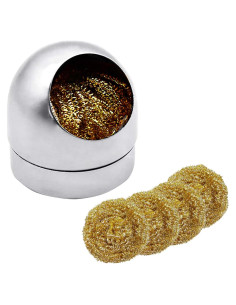 Kit Limpiador de Punta de Soldadura XOOL 6 Piezas Alambre Latón