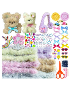 Kit de Manualidades HitsX 175 Piezas con Limpiapipas Brillantes