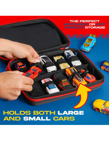 Funda Dura para 20 Coches Hot Wheels y Matchbox All7s