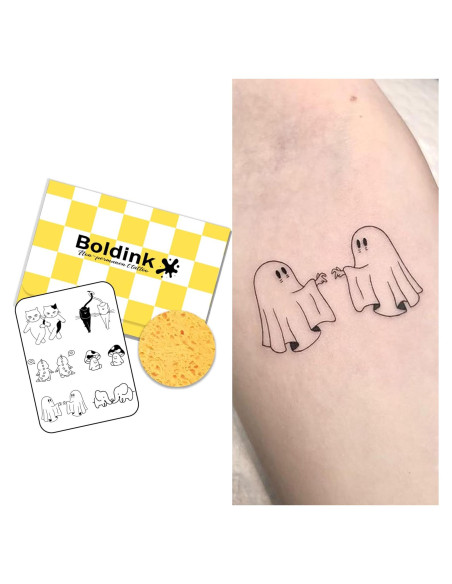 Tatuajes Semipermanentes Boldink - Animales Pequeños y Lindos