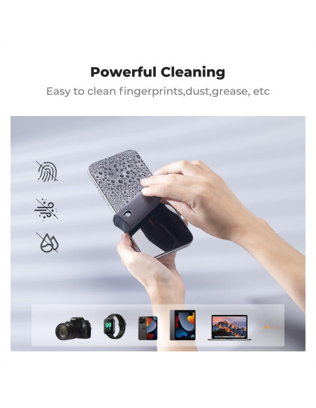 K&F CONCEPT Kit Limpiador Pantallas 2 Pcs Spray y Paño Microfibra K&F CONCEPT Kit Limpiador Pantallas 2 Pcs Spray y Paño Microfibra