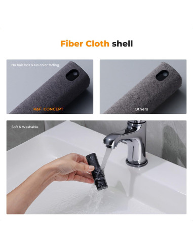 K&F CONCEPT Kit Limpiador Pantallas 2 Pcs Spray y Paño Microfibra