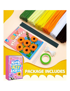 Kit de Manualidades Eppingwin 360 PCS Limpiadores de Tubos 2