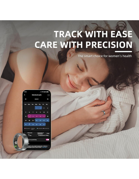 Anillo Inteligente Govllfoz 7 Negro Mate - Fitness, Sueño, Salud Anillo Inteligente Govllfoz 7 Negro Mate - Fitness, Sueño, Salud