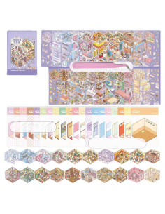 20 Sets Stickers 3D DIY Casa Affoto - Manualidades Creativas