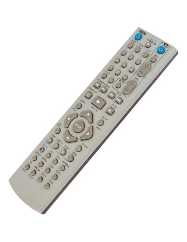 Control Remoto Reemplazo Zenith 6711R1P072D para DVD/VHS