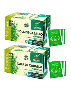 Té de Cola de Caballo Hanan - 50 Bolsitas 100% Natural Perú