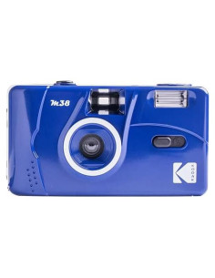 Cámara de Película Kodak M38 35mm Enfoque Fijo Azul Clásico