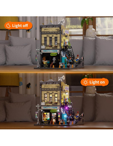 Set de Construcción FUNWHOLE Tienda de Patinaje 1573 Pcs