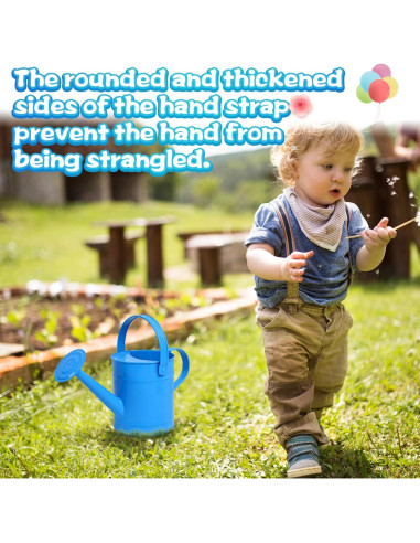 Regadera de Metal Finderomend 1.5L Azul para Niños