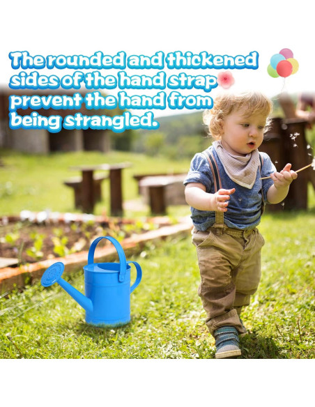 Regadera de Metal Finderomend 1.5L Azul para Niños