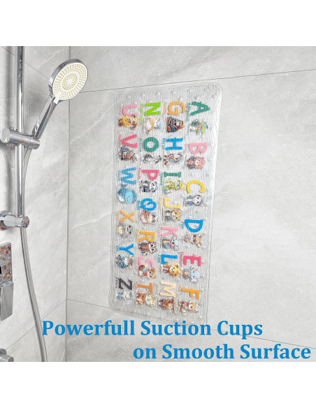 Alfombrilla de Baño Antideslizante BOPPIE 89x38 cm Animales