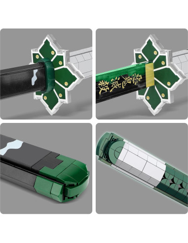 Set de Construcción Toy Player Demon Slayer Sanemi 710 Piezas