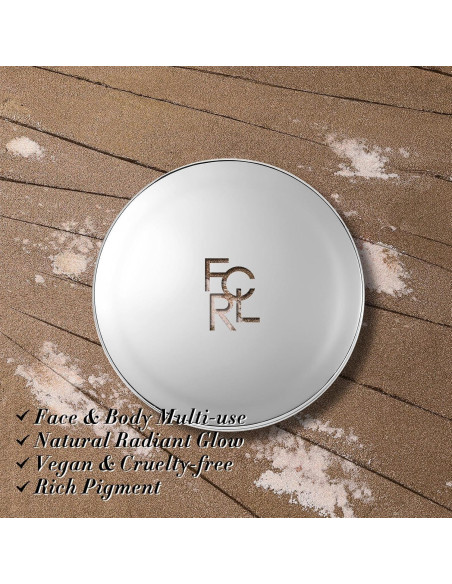 Iluminador Facial en Polvo FOCALLURE BR01 Planeta Galleta 120g