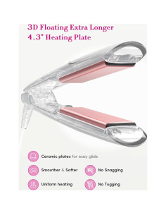 Plancha de Cabello Cerámica LANDOT QF-Z300 1.75" Ajustable 2