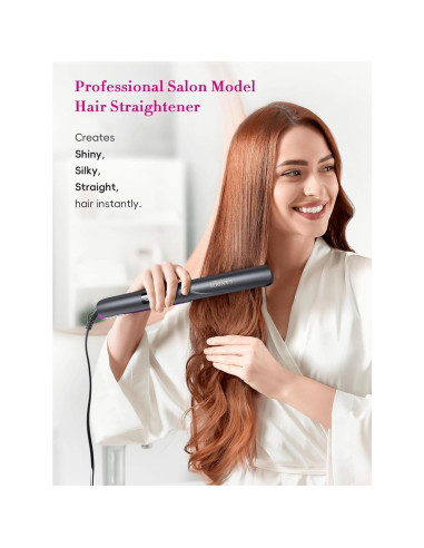 Plancha de Cabello Cerámica LANDOT QF-Z300 1.75" Ajustable
