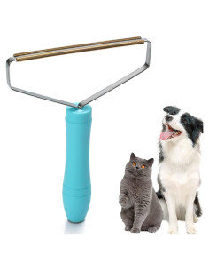Removedor de Pelo de Mascota ANCAI Reutilizable Azul 16.6cm