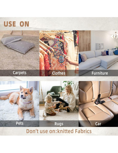 Removedor de Pelo de Mascota ANCAI Reutilizable Azul 16.6cm