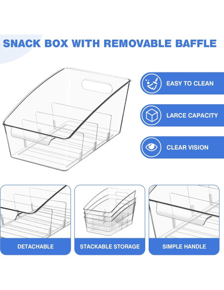 Paquete de 2 Organizadores de Almacenamiento Hiitytin 25.9x17 cm