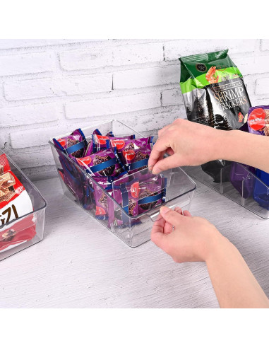 Paquete de 2 Organizadores de Almacenamiento Hiitytin 25.9x17 cm