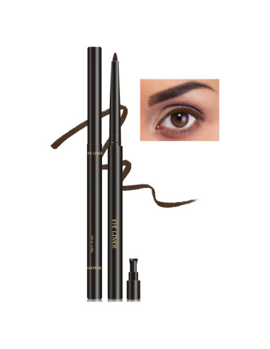 Lápiz de Gel para Ojos Erinde 02 Marrón Impermeable 9g