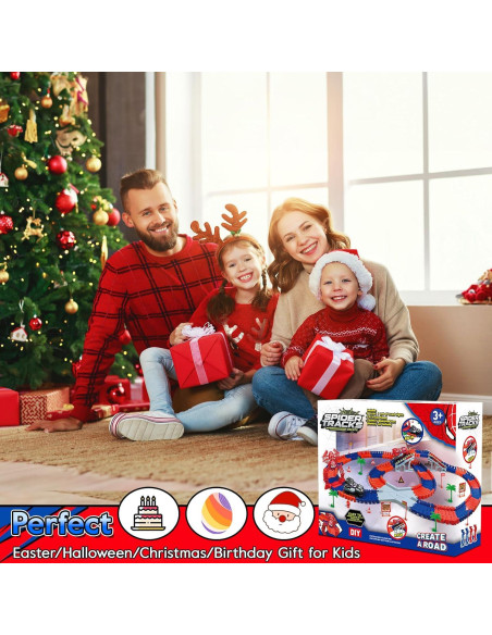 Pista de Autos de Carreras M SANMERSEN 212 Piezas 3+ Años Pista de Autos de Carreras M SANMERSEN 212 Piezas 3+ Años