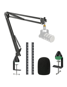 Soporte de Micrófono YOUSHARES para Rode PodMic con Filtro Pop