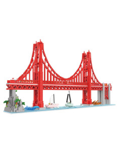 Juego de Bloques Micro Puente Golden Gate 3800 Piezas