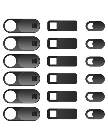 Cubiertas de Lente de Cámara para Portátiles, iPads y MacBooks - 18 Piezas