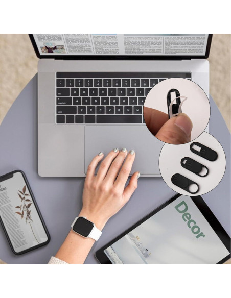 Cubiertas de Lente de Cámara para Portátiles, iPads y MacBooks - 18 Piezas