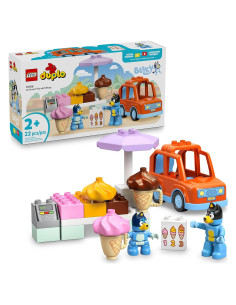 LEGO DUPLO Viaje de Helados Bluey - Juguete Educativo 2+