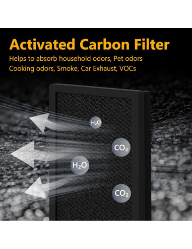 Filtro de Reemplazo C500FL True HEPA Homedics AP-C500/AP-C550 - Paquete de 2