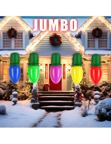 Adornos Inflables de Navidad Leyndo 5 Pcs 50x120 cm PVC