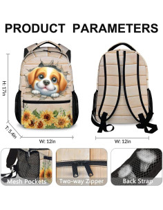 Mochila Infantil para Niños 43 cm Poliéster Color-9 2