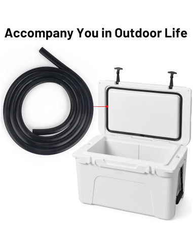 Junta de Tapa de Enfriador Omoojee 1.83 m Compatible Yeti/RTIC