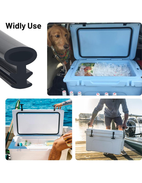 Junta de Tapa de Enfriador Omoojee 1.83 m Compatible Yeti/RTIC