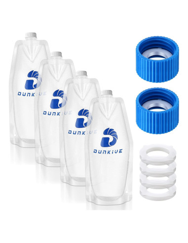 Kit de Filtración de Agua Dunkive 4x1L Plegable 28mm