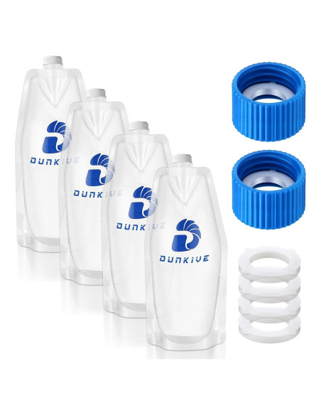 Kit de Filtración de Agua Dunkive 4x1L Plegable 28mm