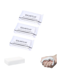 Paquete de 3 Arcilla Selladora Impermeable Genérico 99g