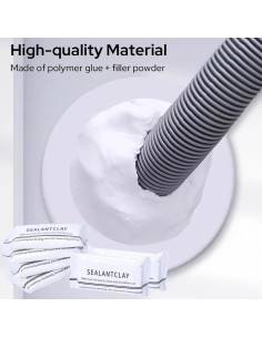 Paquete de 3 Arcilla Selladora Impermeable Genérico 99g 2