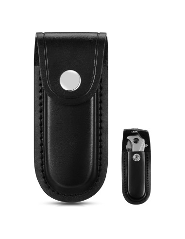 Funda de Cuchillo de Cuero Marrón 11x3.5x1.8 cm Dansydaisy