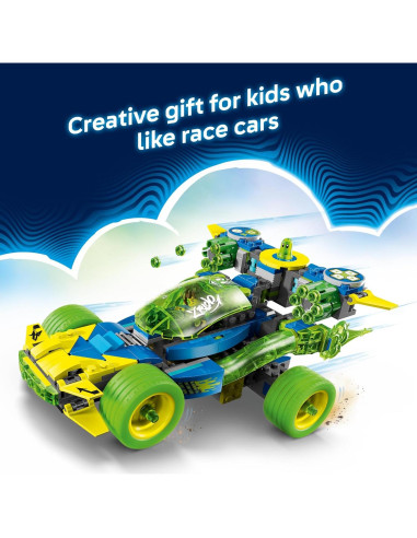 LEGO DREAMZzz Mateo y Z-Blob Auto de Carreras - 485 Piezas