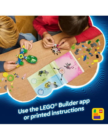 LEGO DREAMZzz Mateo y Z-Blob Auto de Carreras - 485 Piezas