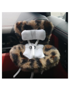 Asiento de Coche para Muñecas Walant - Leopardo Marrón