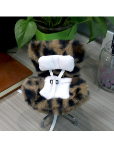 Asiento de Coche para Muñecas Walant - Leopardo Marrón 2