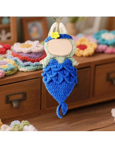 Conjunto de Ropa para Muñeca Lyreh Traje de Sirena Azul 17cm