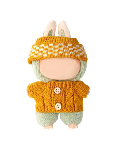 Conjunto de Ropa para Muñecas Lyreh - Suéter y Sombrero Amarillo