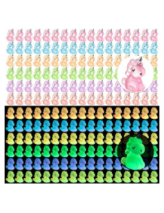 60 Unicornios Miniatura Luminosa HFAYDZSW para Decoración