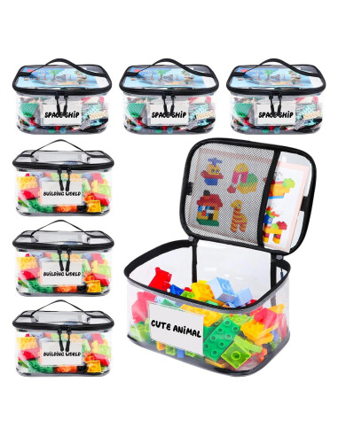 Bolsa Organizador de Juguetes Tesuko 6PCS PVC Impermeable