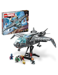 LEGO Marvel Quinjet 76248 - Set de Construcción con 5 Minifiguras